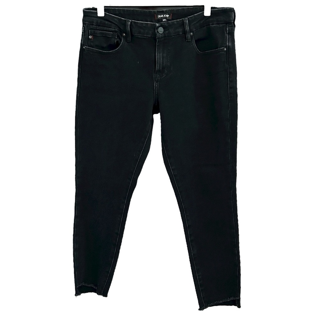 Dear John Women’s Comfort Skinny Joyrich Black Denim Jeans Sz 30